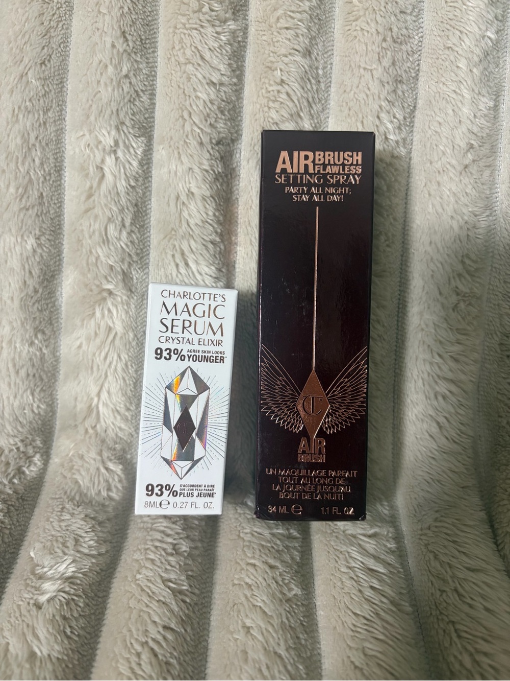 Charlotte Tilbury Setting Spray and Magic Serum Bundle